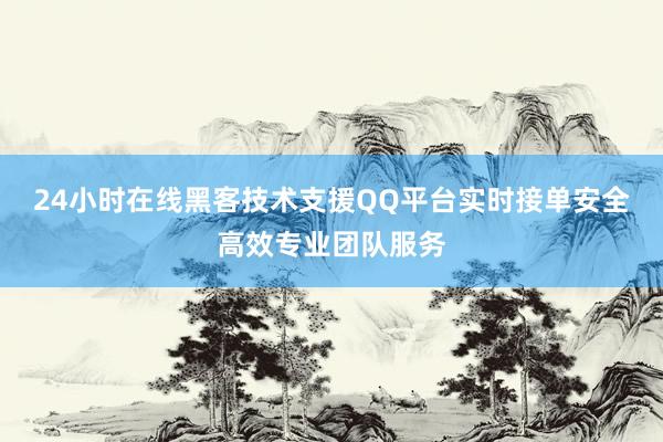 24小时在线黑客技术支援QQ平台实时接单安全高效专业团队服务
